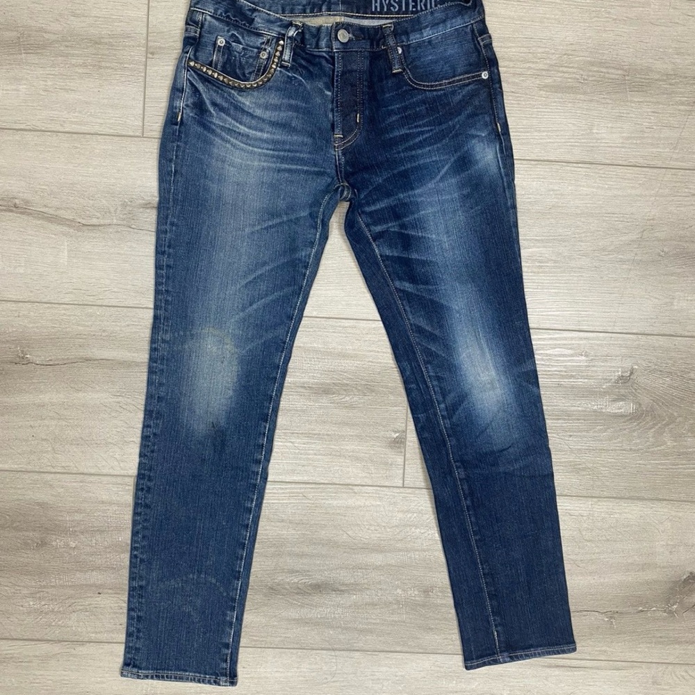 Hysteric glamour jeans with stud pockets